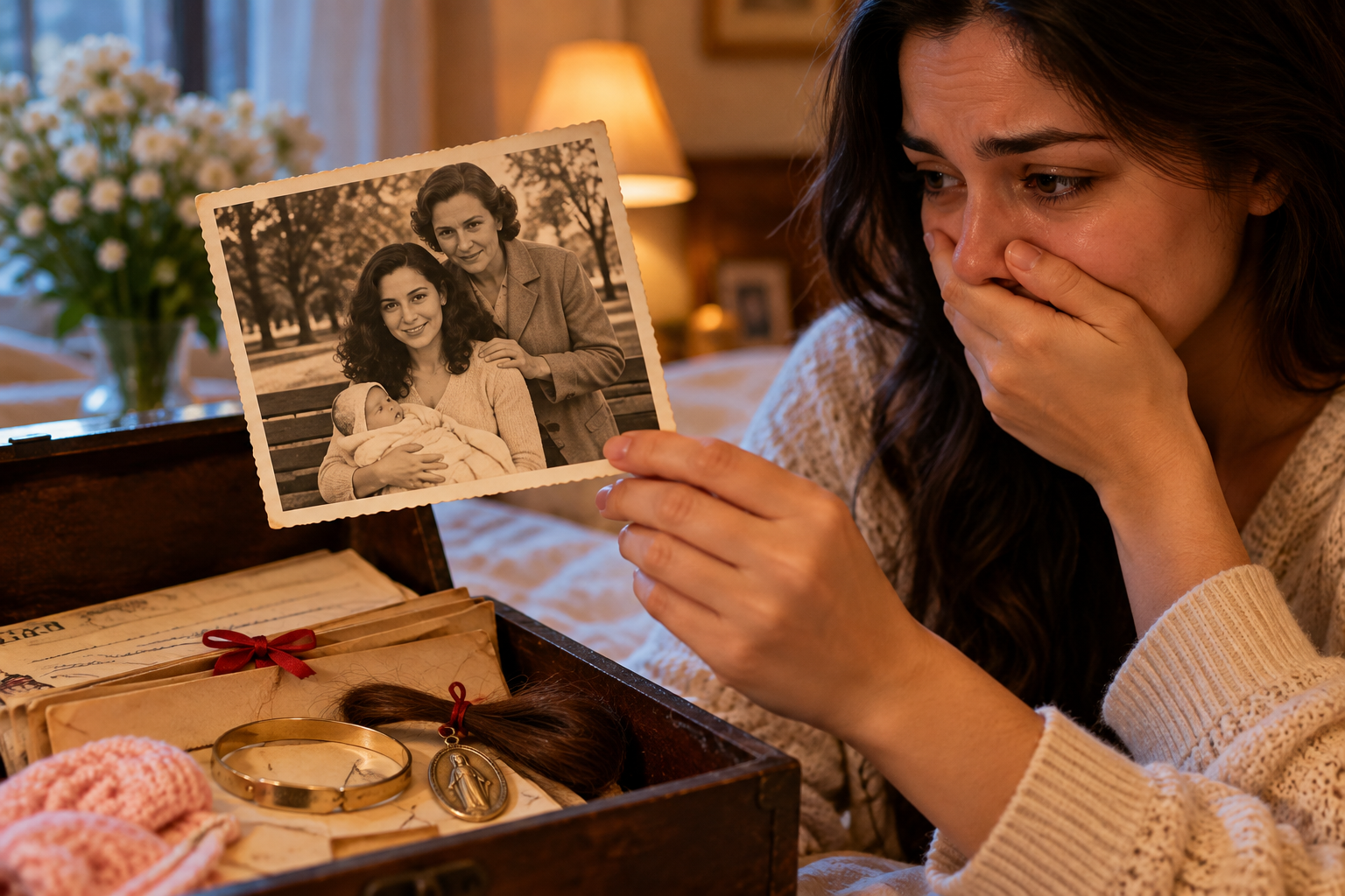 Una fotografía escondida reveló el secreto que mi madre guardó durante años y cambió mi historia familiar